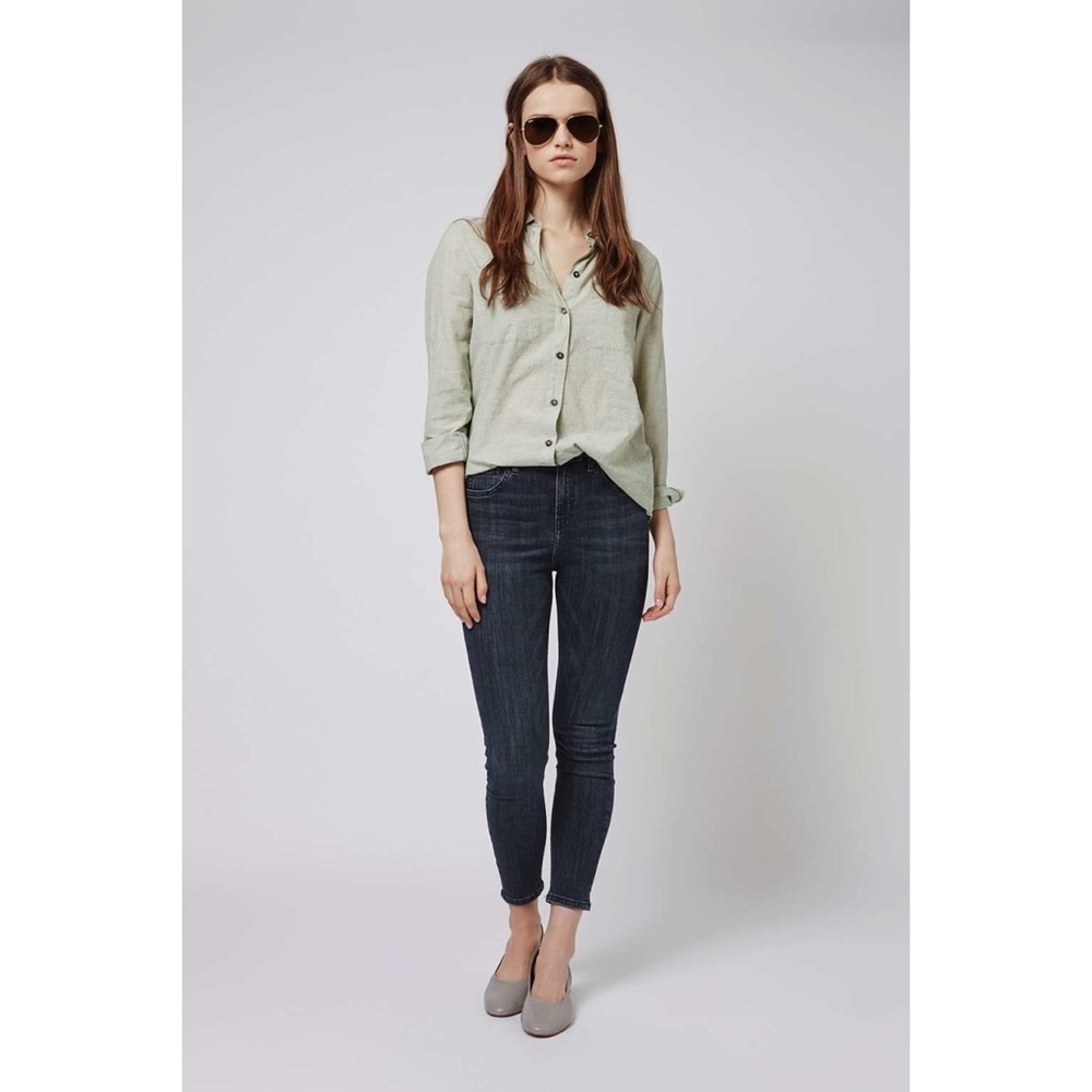 Petite Blue Black Jamie Jean | Topshop​